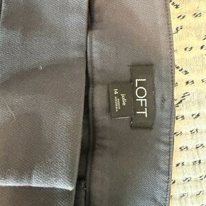 LOFT Julie Skirt in Gray